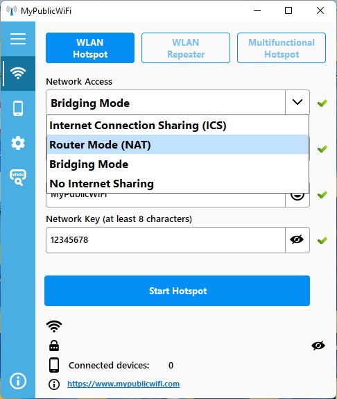 MyPublicWiFi - Virtual Access Point, Turn Your PC Into A Wi-Fi Hotspot