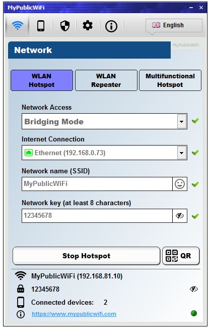 MyPublicWiFi - Virtual Access Point, Turn Your PC Into A Wi-Fi Hotspot